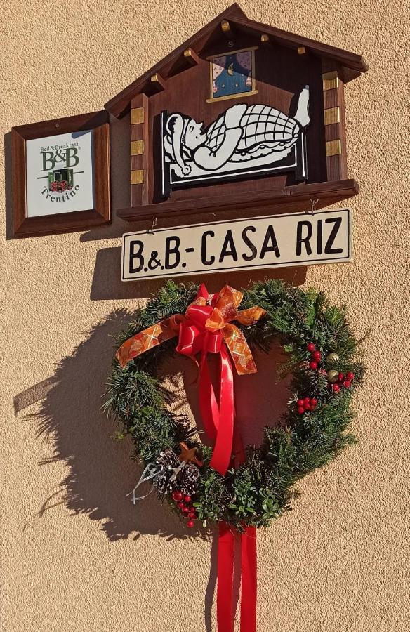 B&B Casa Riz Castello-Molina di Fiemme Esterno foto
