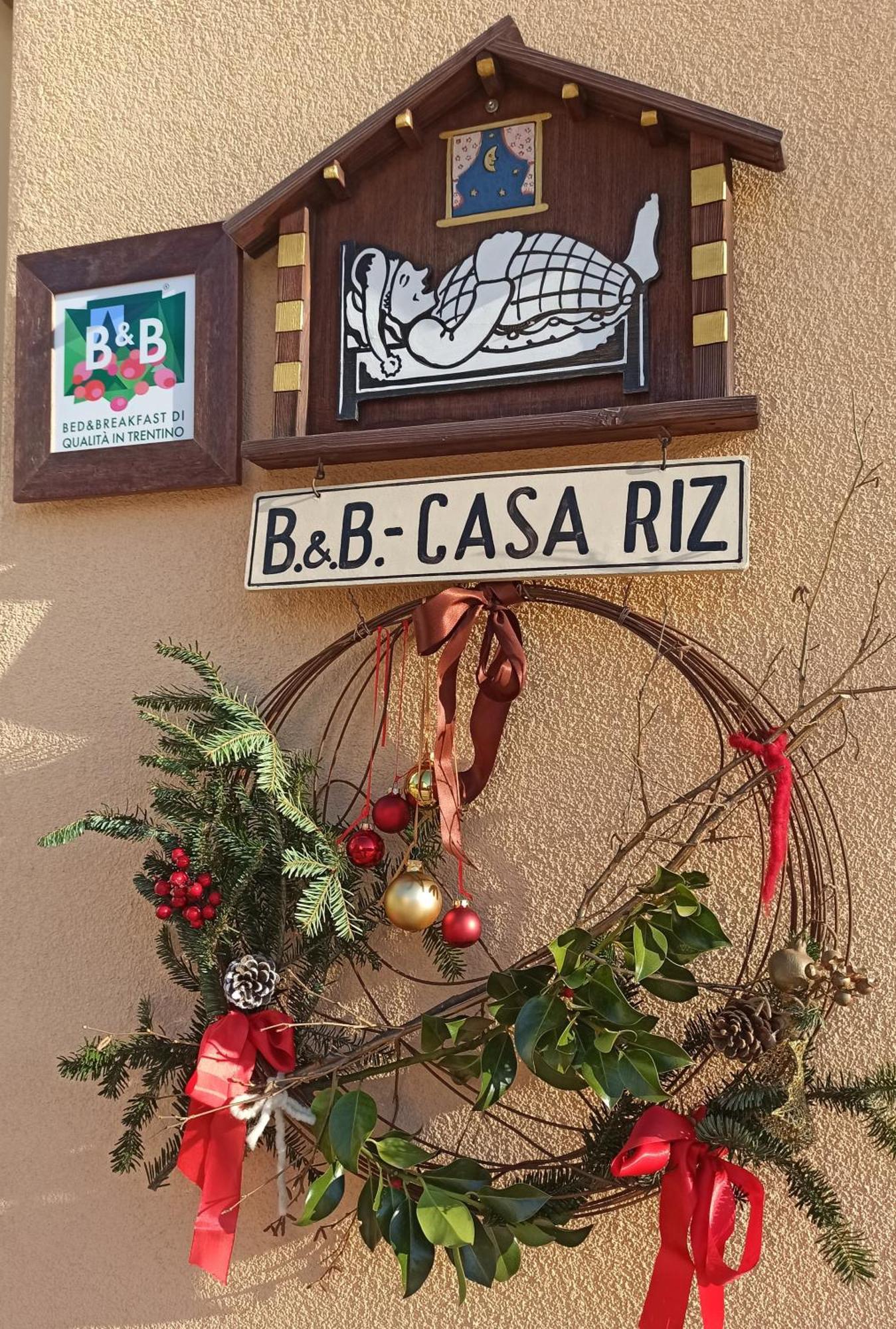 B&B Casa Riz Castello-Molina di Fiemme Esterno foto
